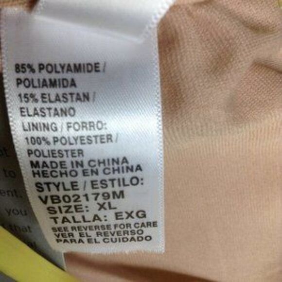 VYB Crossback Bralette Bikini  yellow Top size XL - Picture 5 of 6